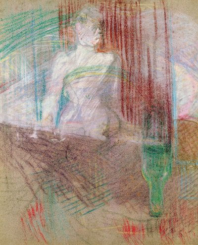 Woman Standing Behind a Table, from 